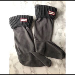 Hunter boot socks gray